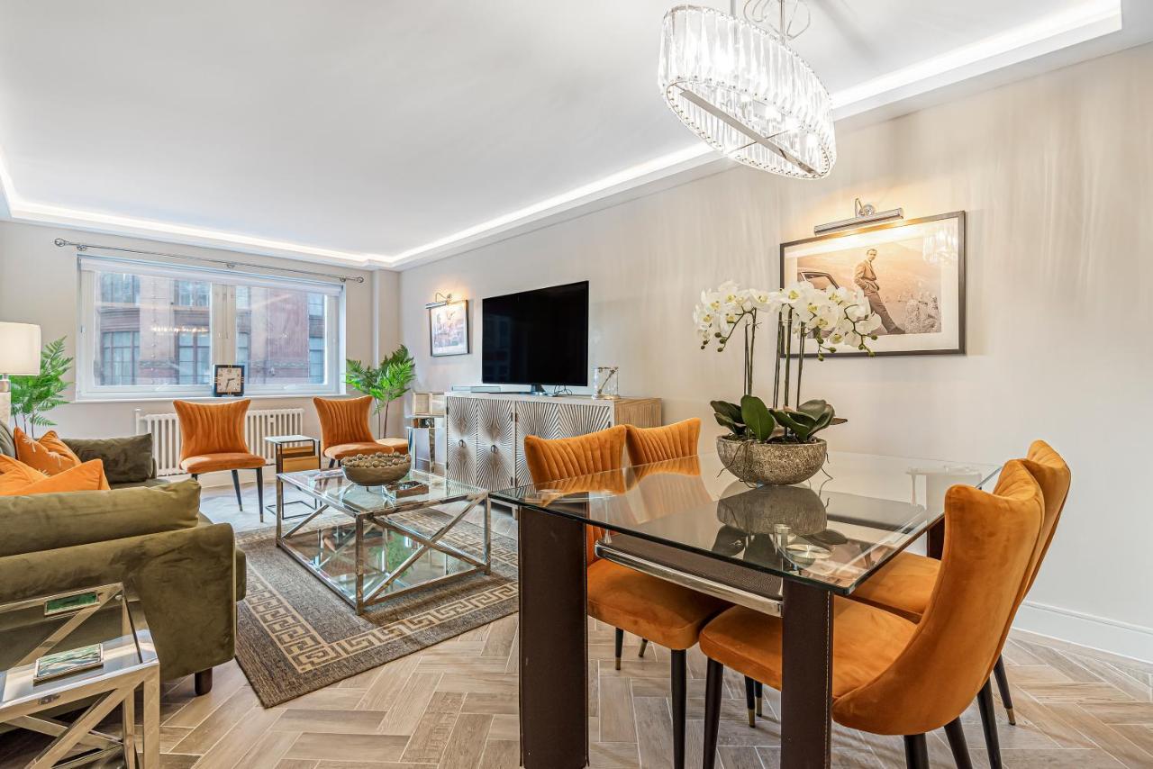 Luxury Living In Knightsbridge Balcony Views Of Harrods, 2Br2Ba With Ac Apartment London Ngoại thất bức ảnh